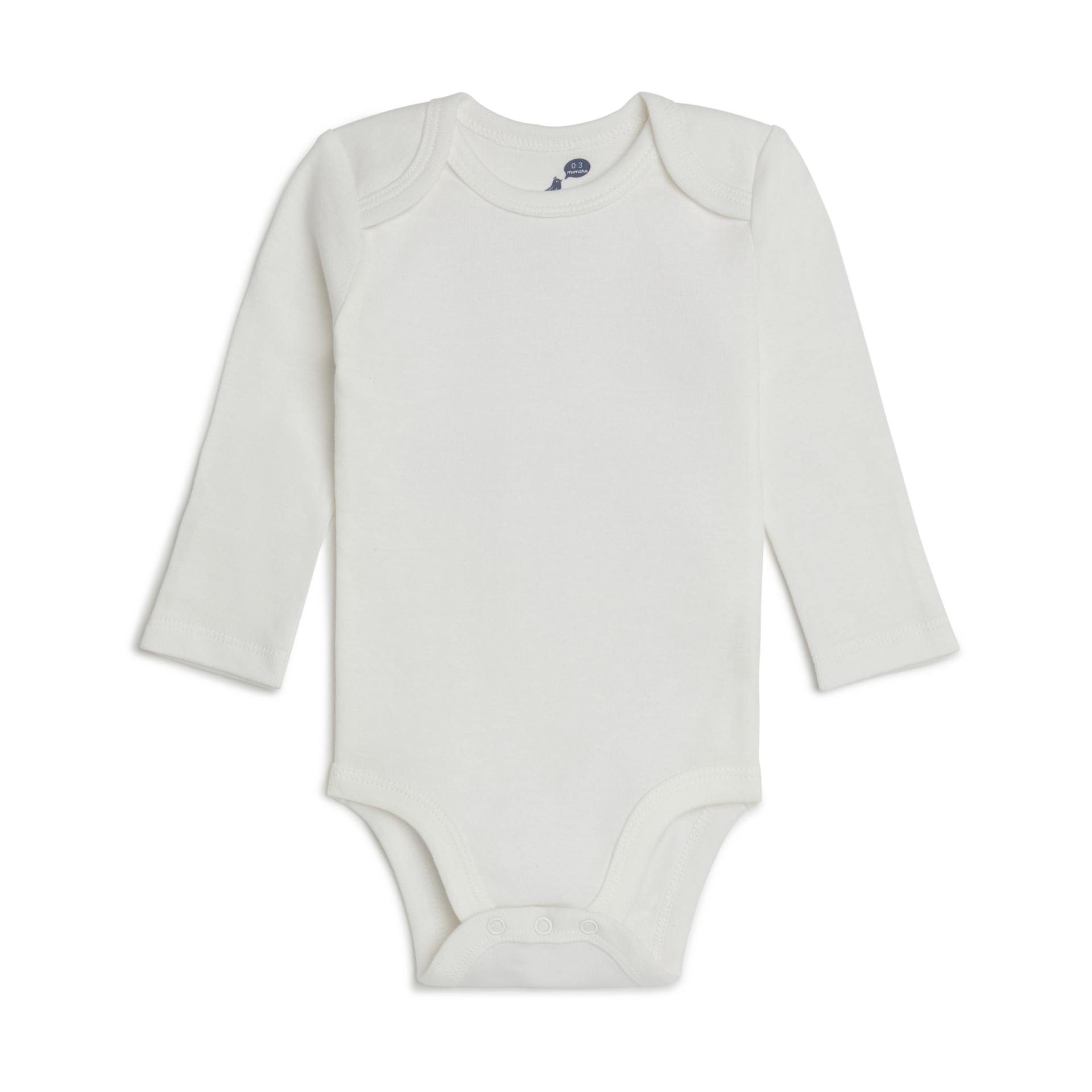 Small Story 5 Pack Long Sleeve Solid Bodysuits.