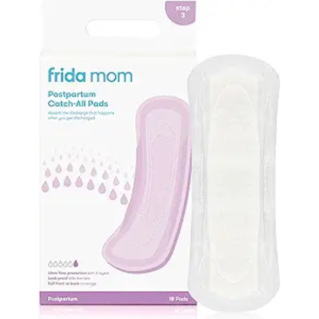 Frida Mom Postpartum Pads - 18 count.