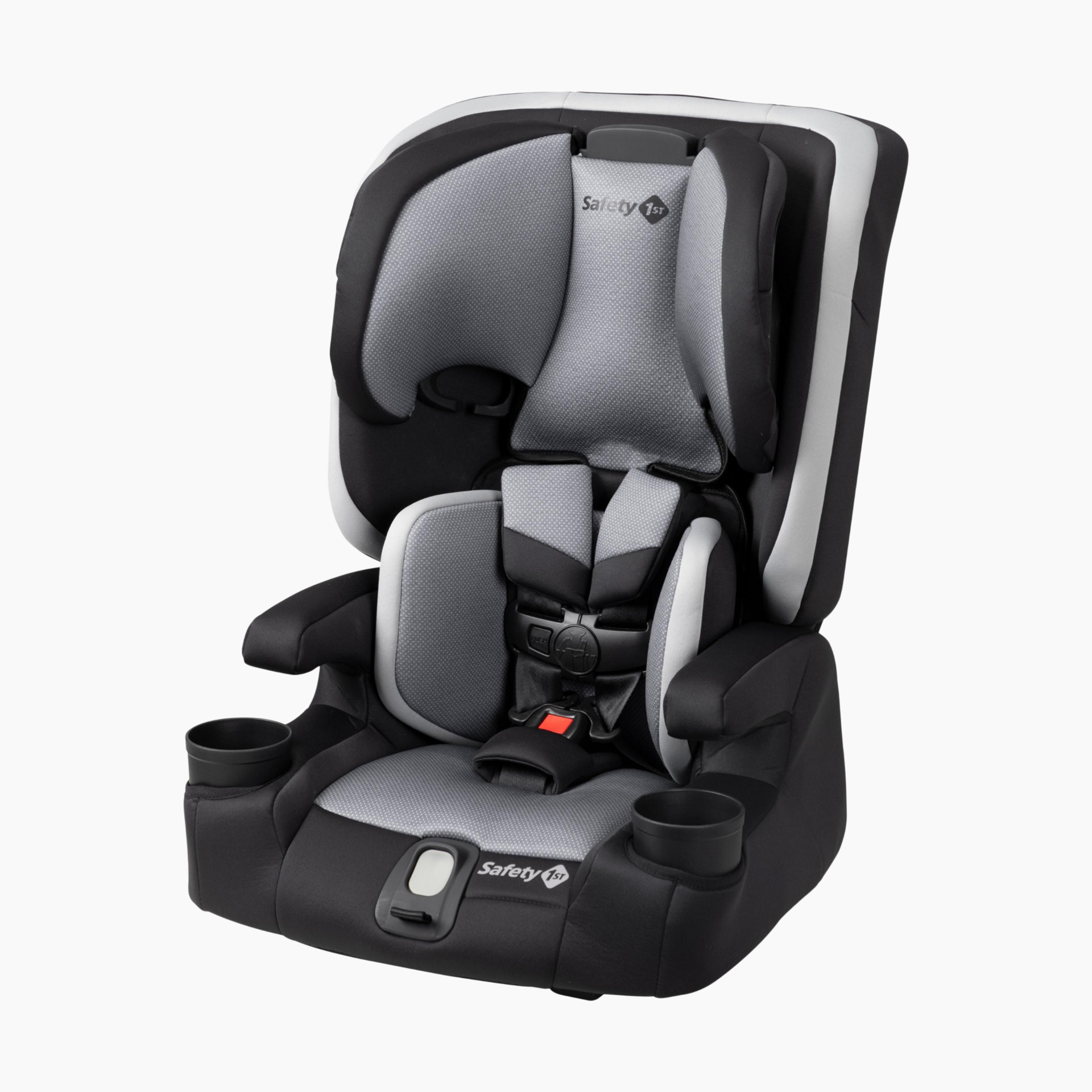 Safety 1 Comfort Ride Lite Booster Car Seat, Pure Black
