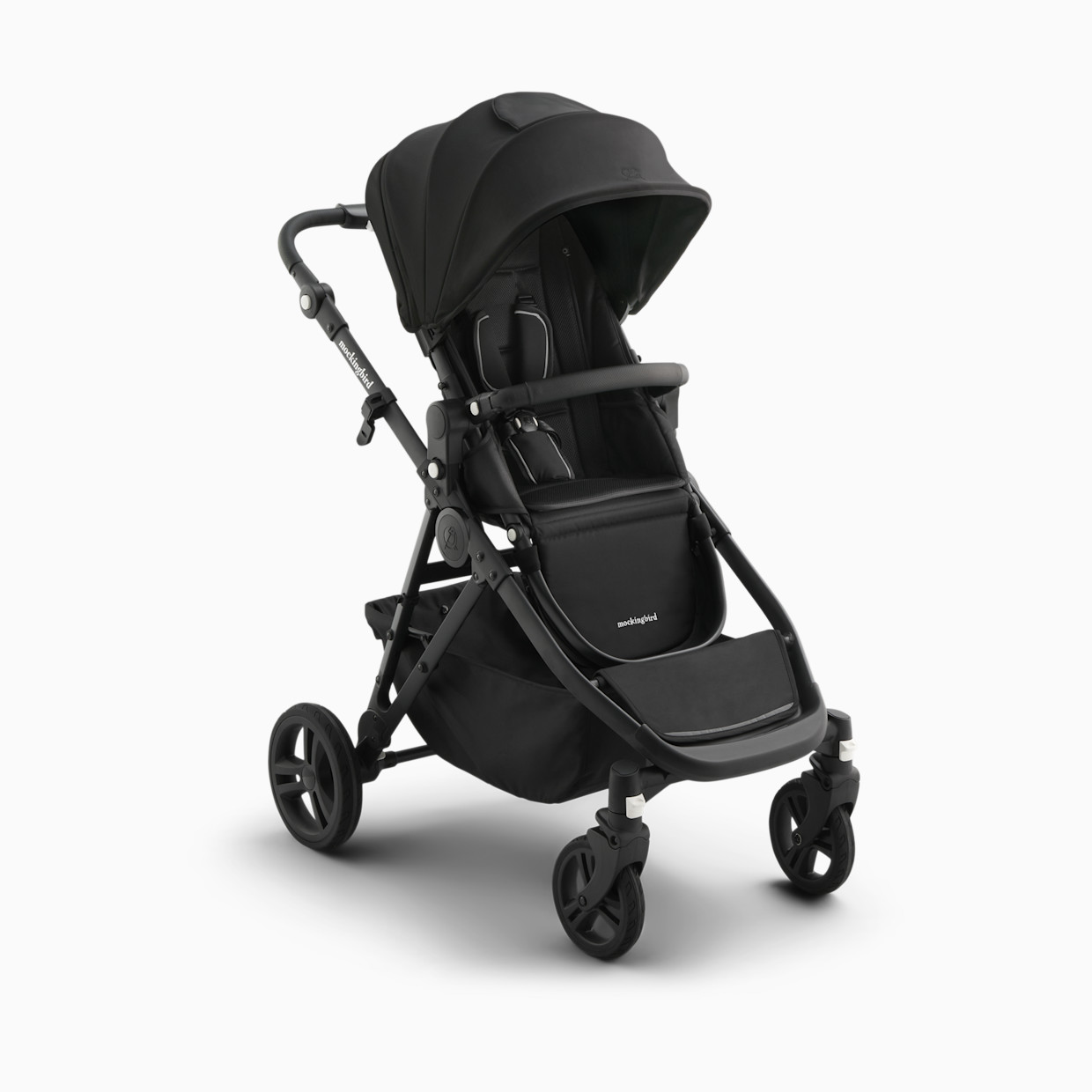 Mockingbird Single-to-Double Stroller 3.0 - Black.
