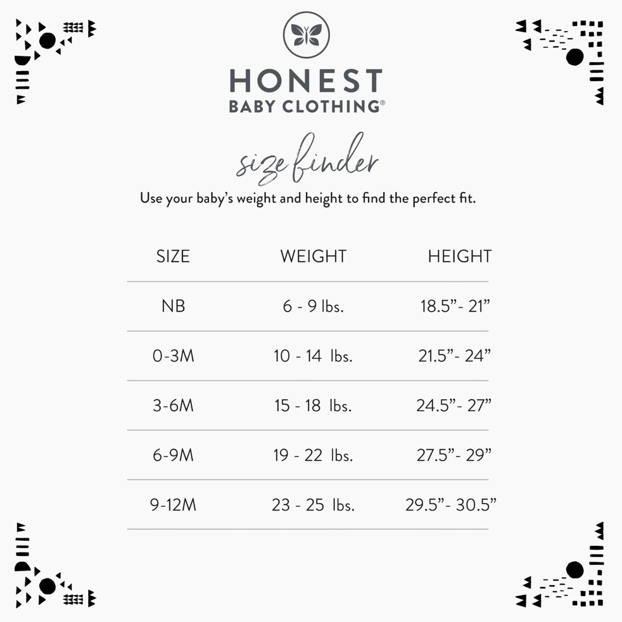 Honest Baby Clothing 10-Pack Organic Cotton Long Sleeve Bodysuits - Bright White, 6-9 M, 10.