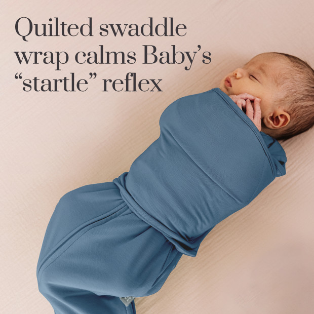 Owlet Dream Sleeper with Swaddle - Bedtime Blue, 0-3 M.