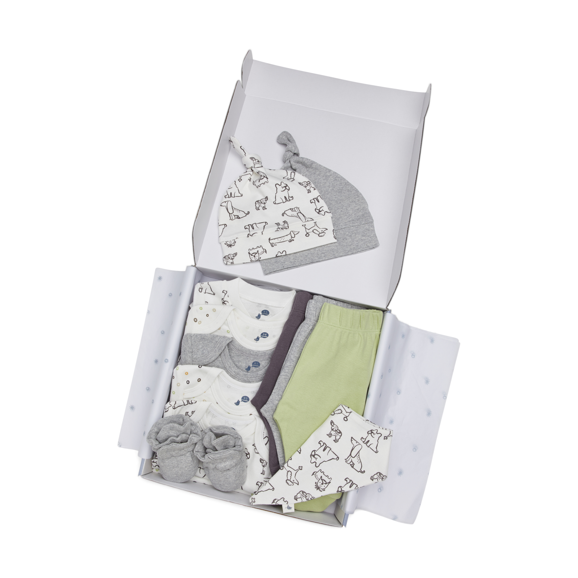 Small Story 12-Piece Essentials Layette Set.