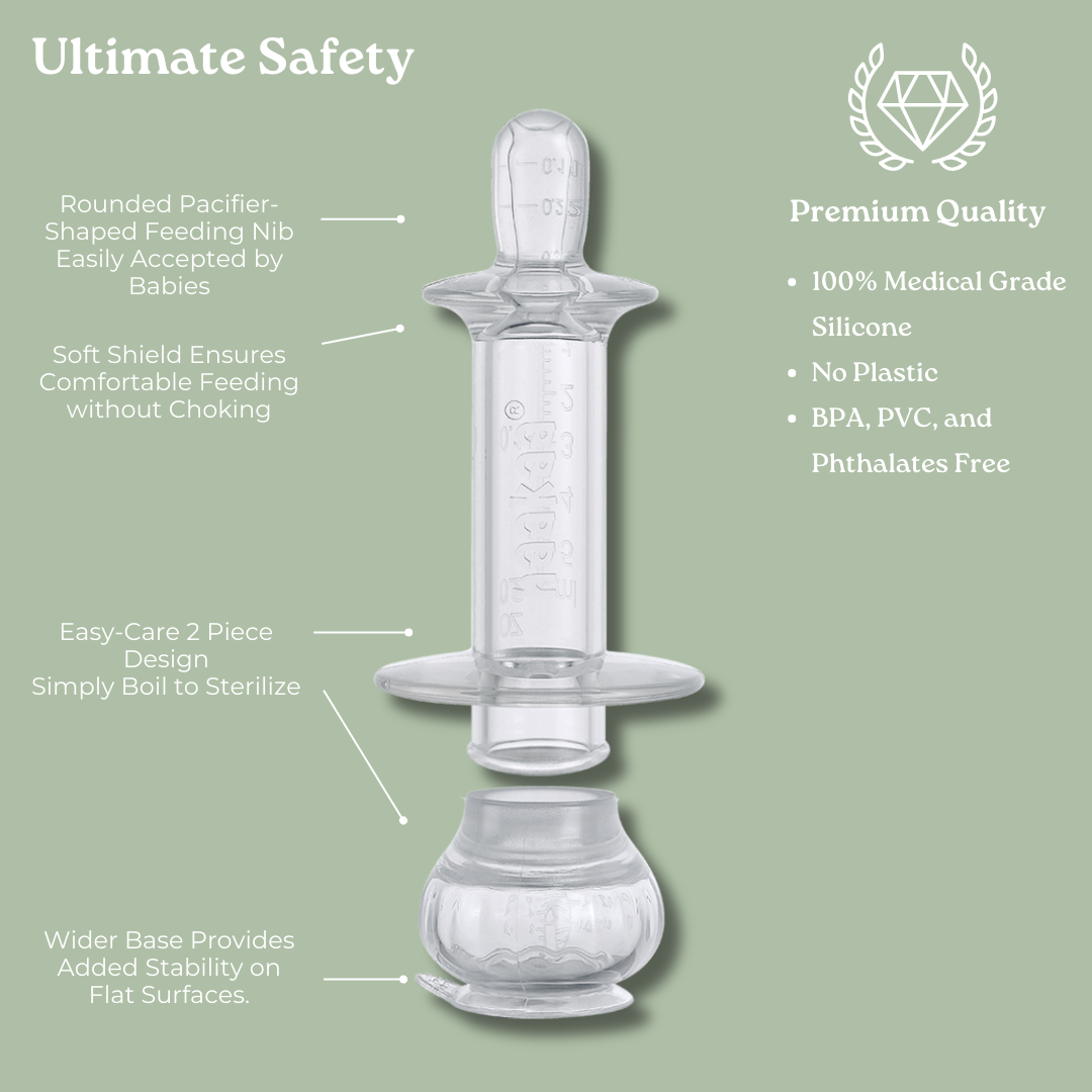 Haakaa SqueezieDOSE Silicone Dispenser.