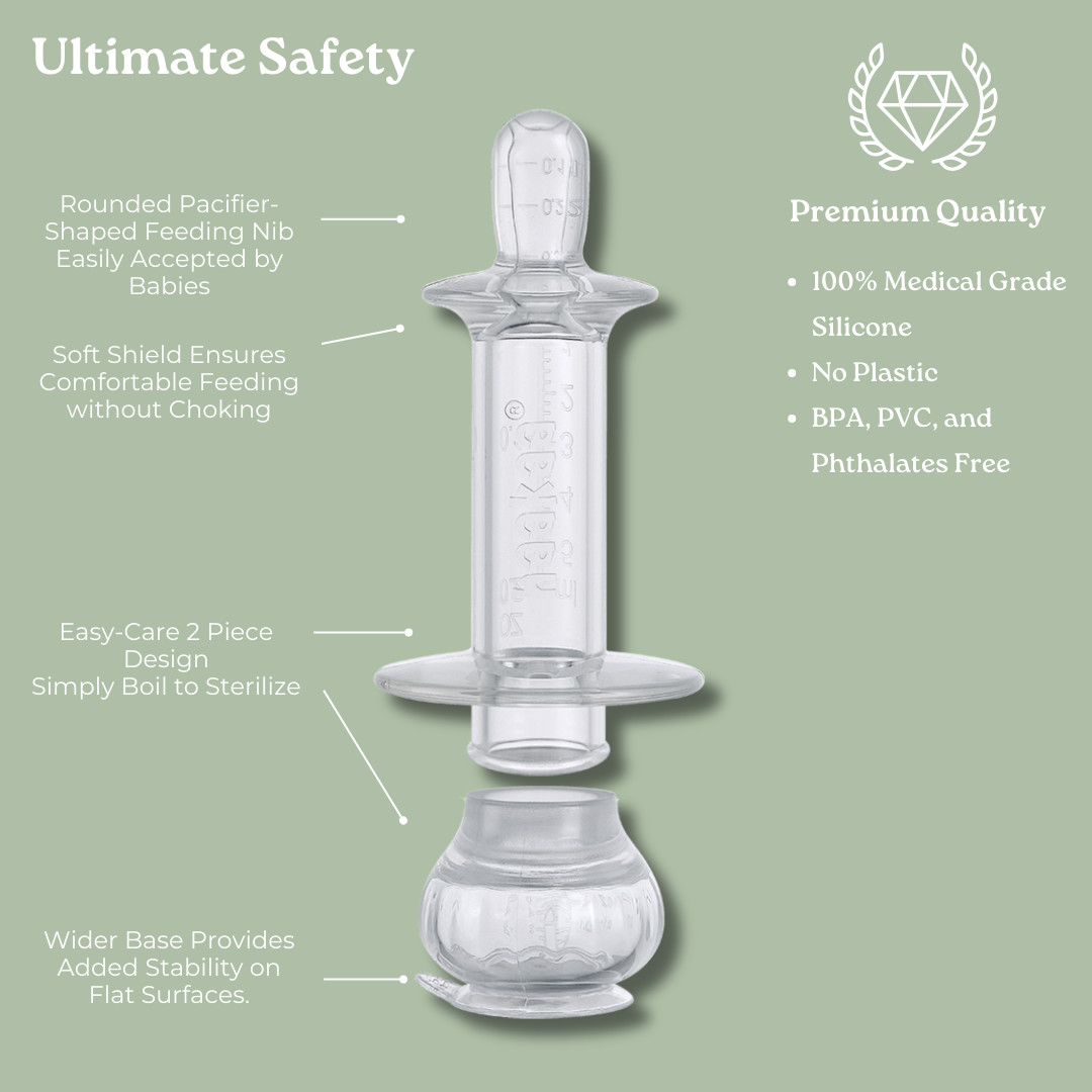 Haakaa SqueezieDOSE Silicone Dispenser.