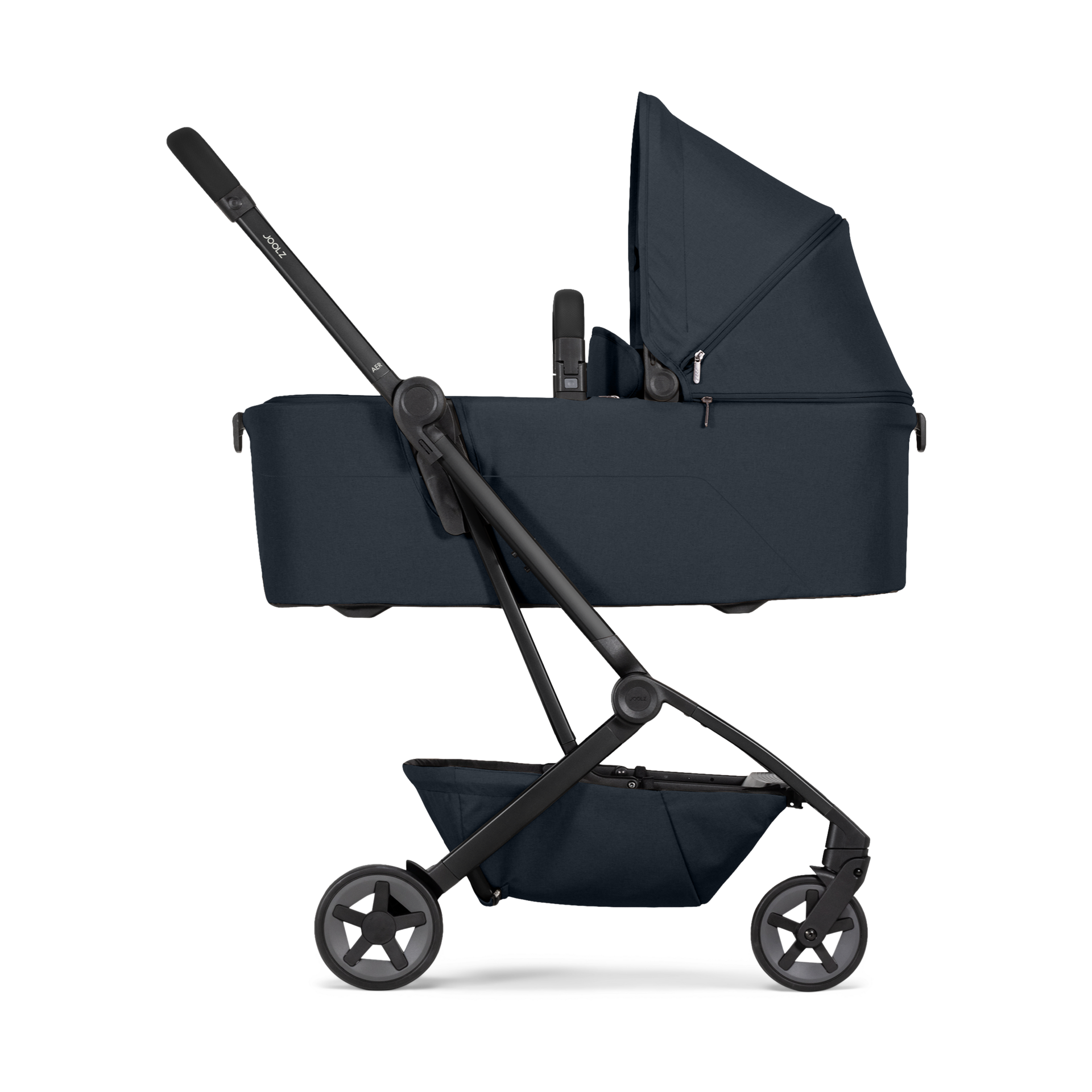Joolz Aer2 Bassinet Cot - Navy Blue.
