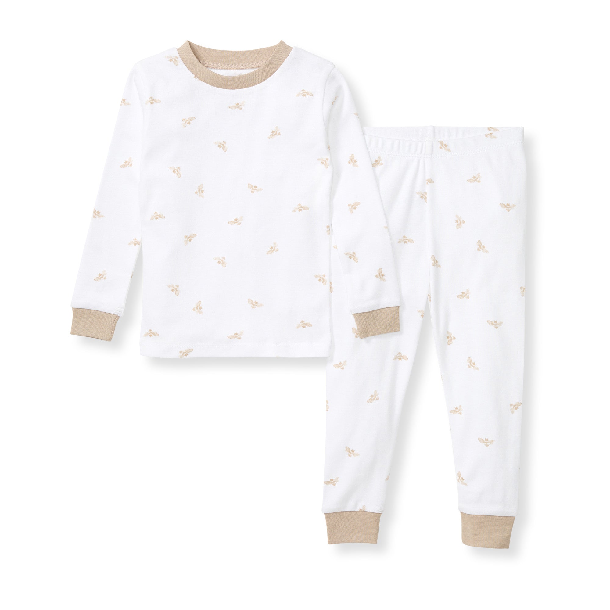 Golden Bee Organic Cotton Two-Piece Pajamas.