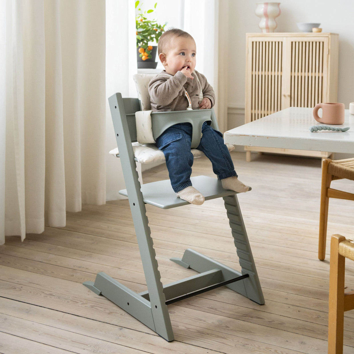 Stokke Tripp Trapp Classic Cushion² - Wheat Cream.