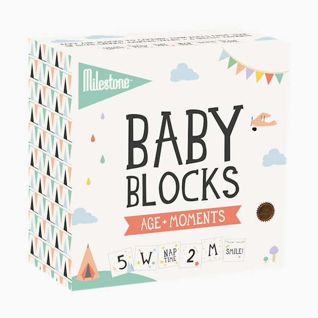 Milestone Baby Age + Moments Blocks.