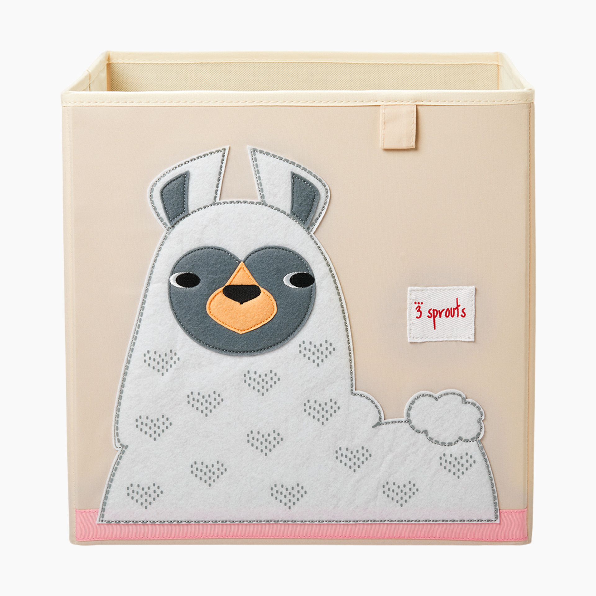 3 Sprouts Storage Box - White Owl