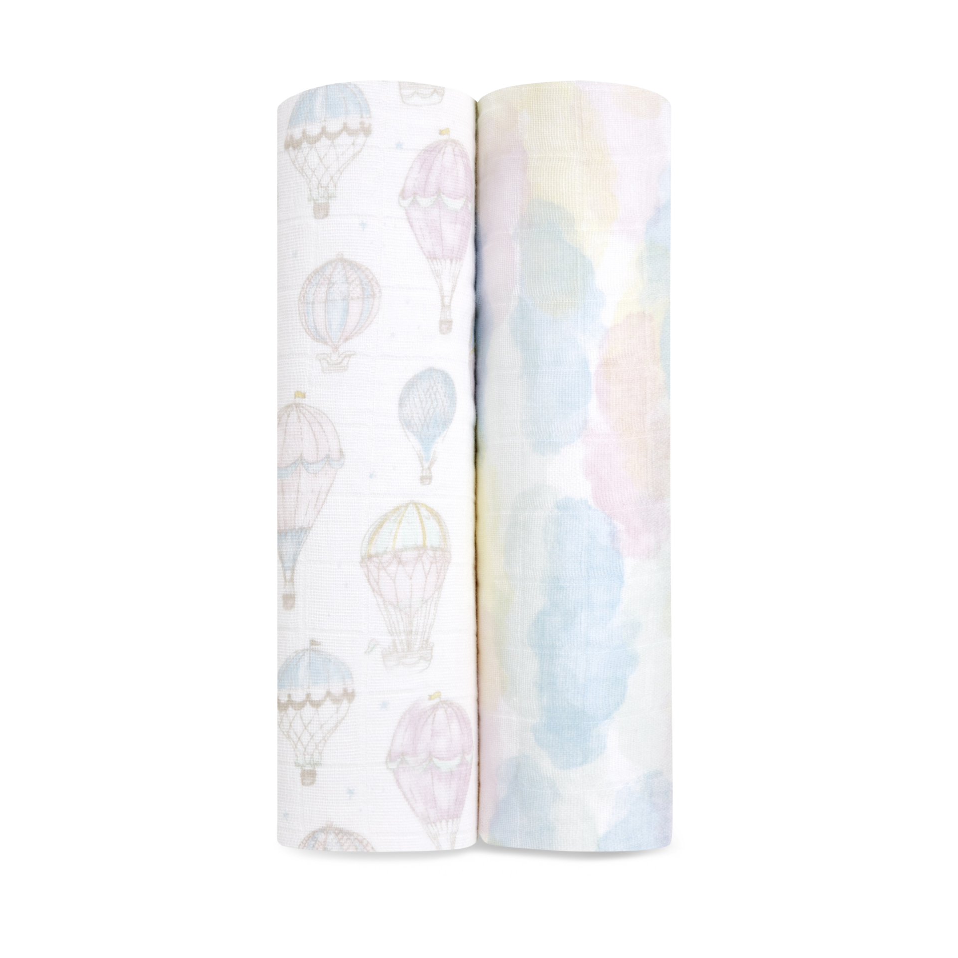 Aden + Anais Organic Muslin Swaddles (2 Pack) Above The Clouds Babylist Shop