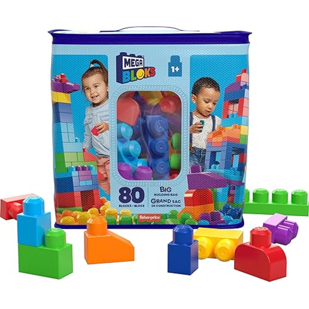 MEGA BLOKS First Builders Toddler Blocks Toys Set.