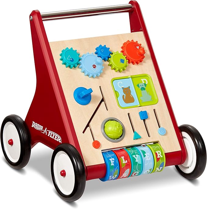 Radio Flyer Classic Push & Play Toddler Walker.