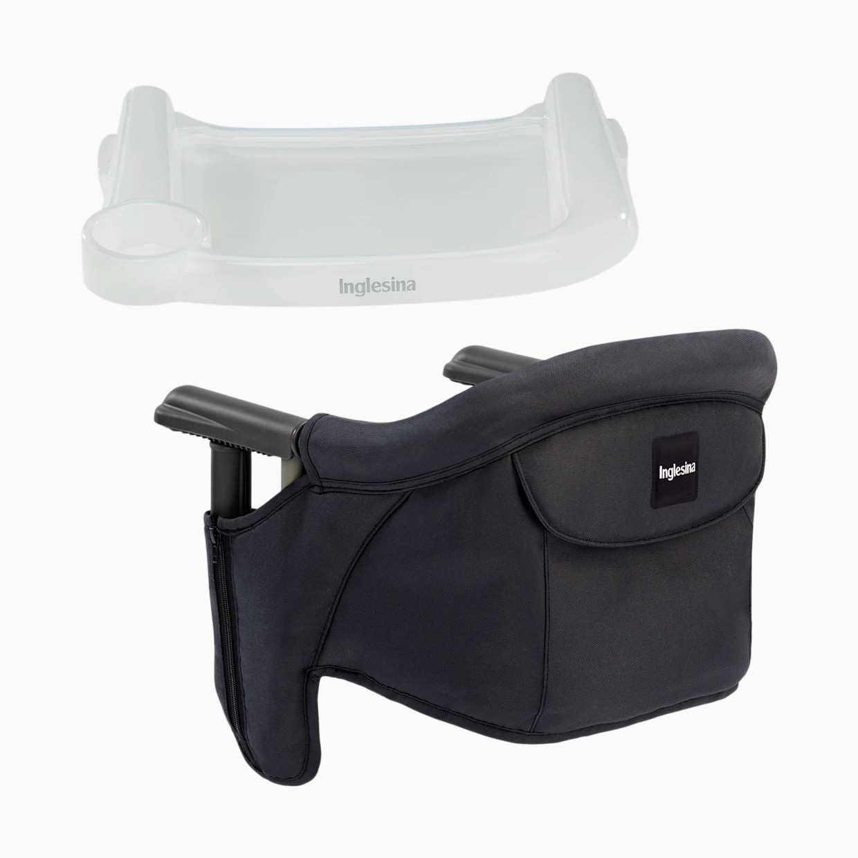 Inglesina Fast Table Chair with Dining Tray Plus - Black.