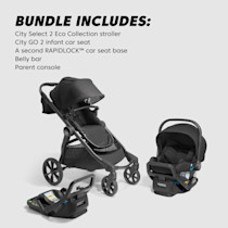Baby Jogger City Select 2 Travel System Eco Collection Lunar Black