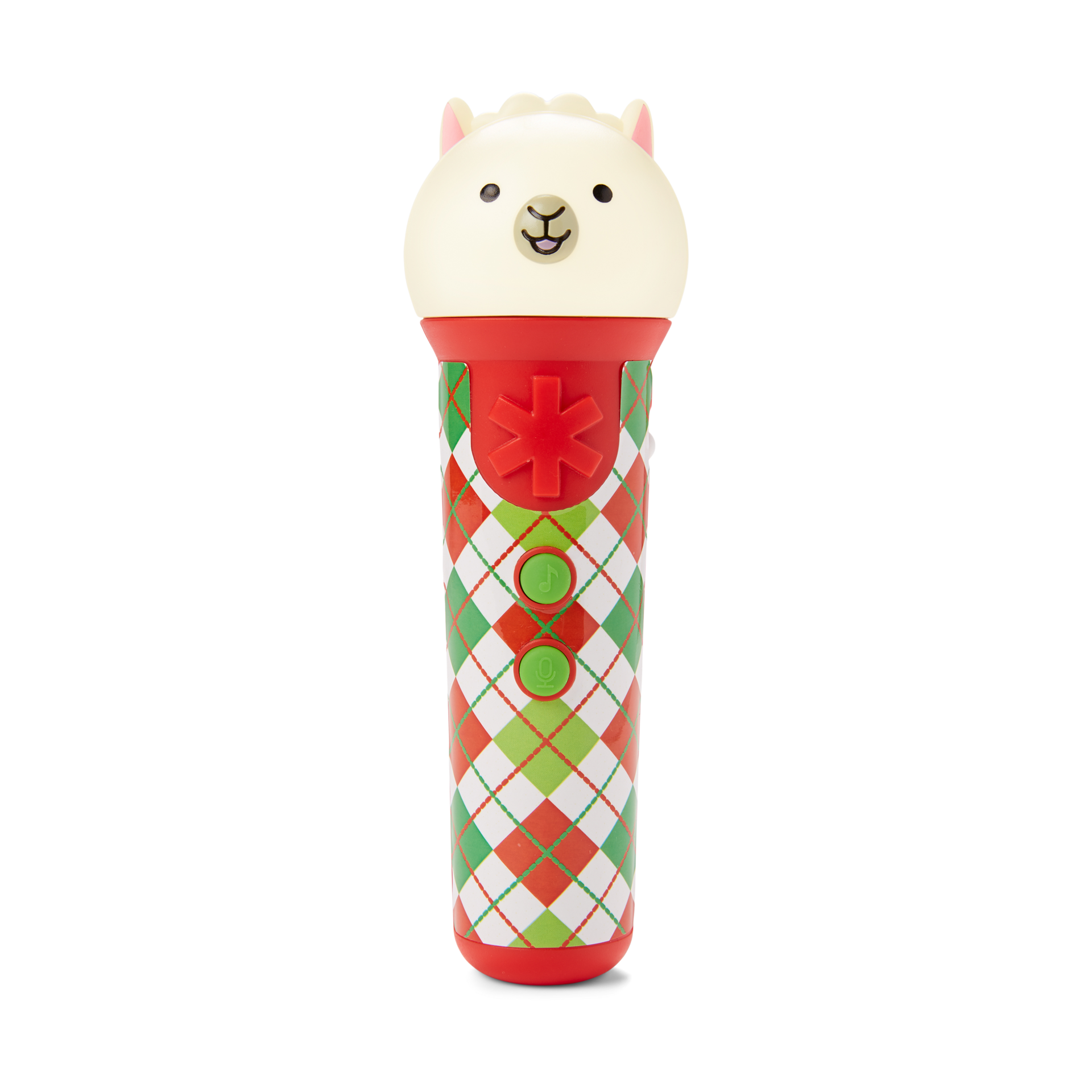Skip Hop Holiday Fa La La Llama Toy Microphone.