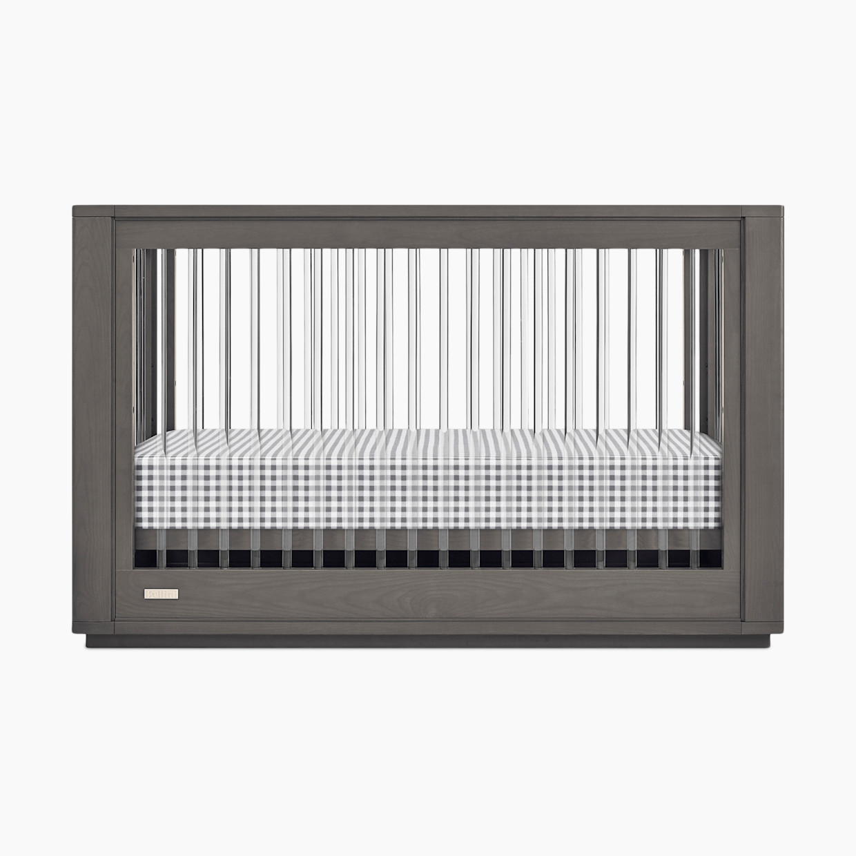 Bellini Vienna 4 in 1 Convertible Crib Darkwash Ash With Acrylic Babylist Shop