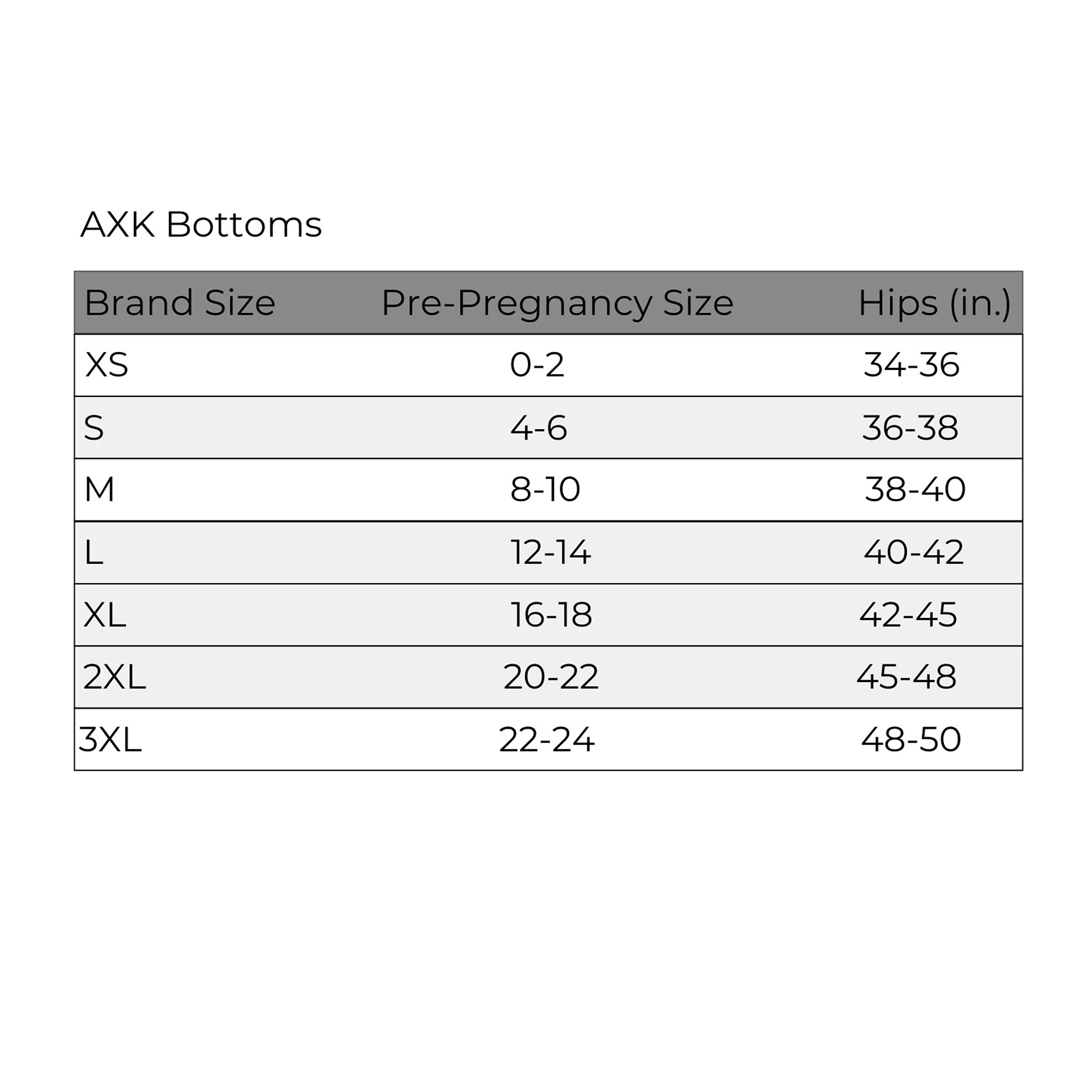 AXK Maternity The Baby Mama Bike Short - Braxton Hicks, Medium.