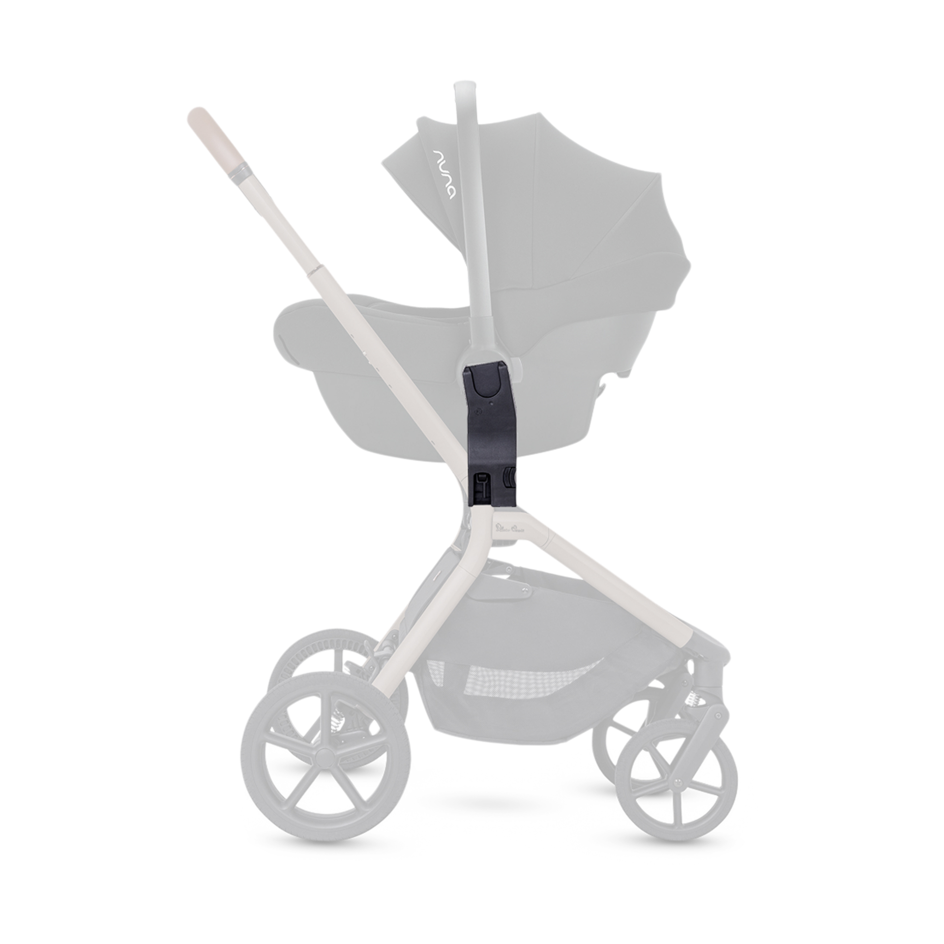 Silver Cross Breez Universal Car Seat Adapters - Black.