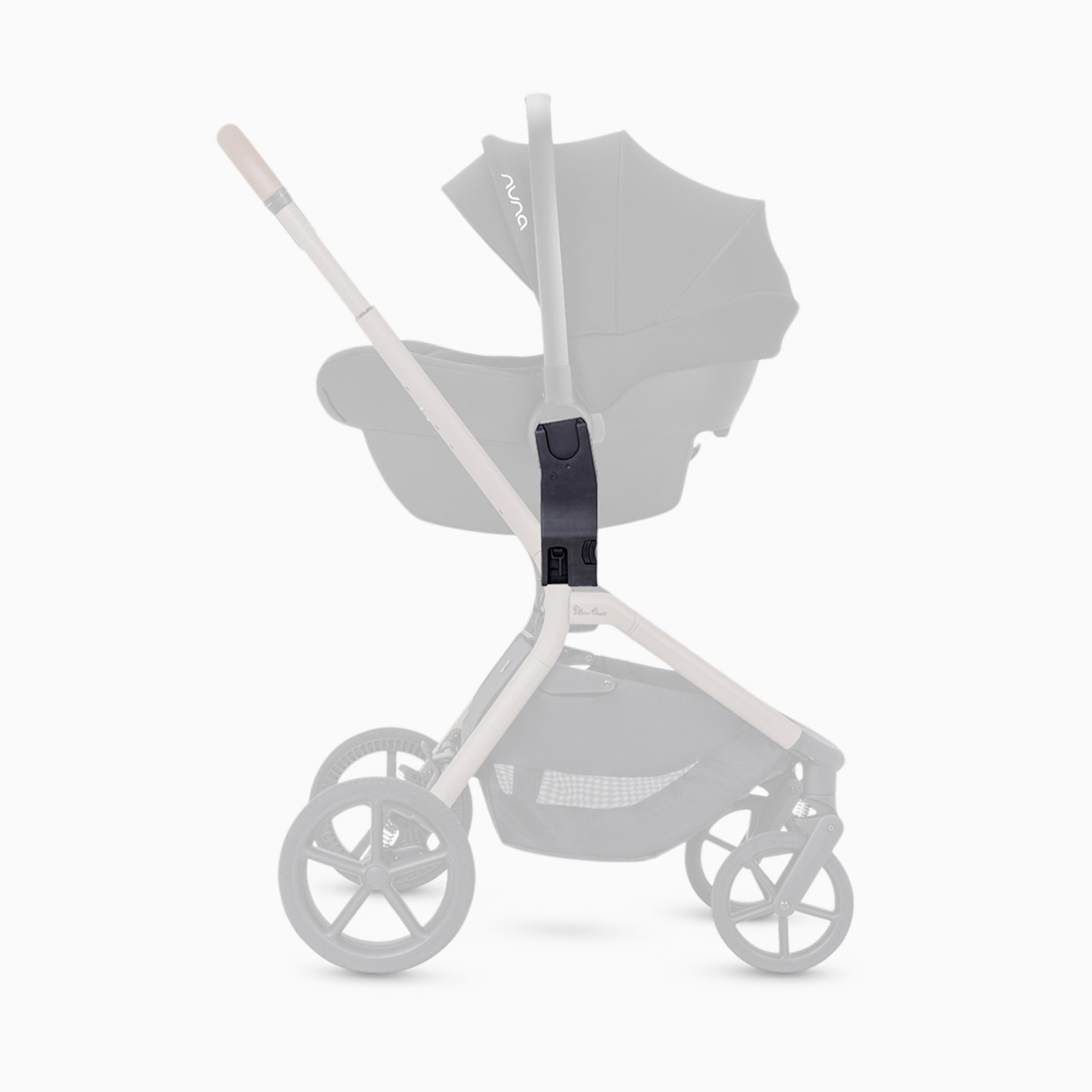 Silver Cross Breez Universal Car Seat Adapters - Black.