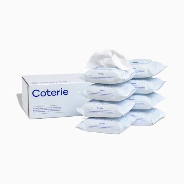 Coterie 99% Water Travel Baby Wipes.