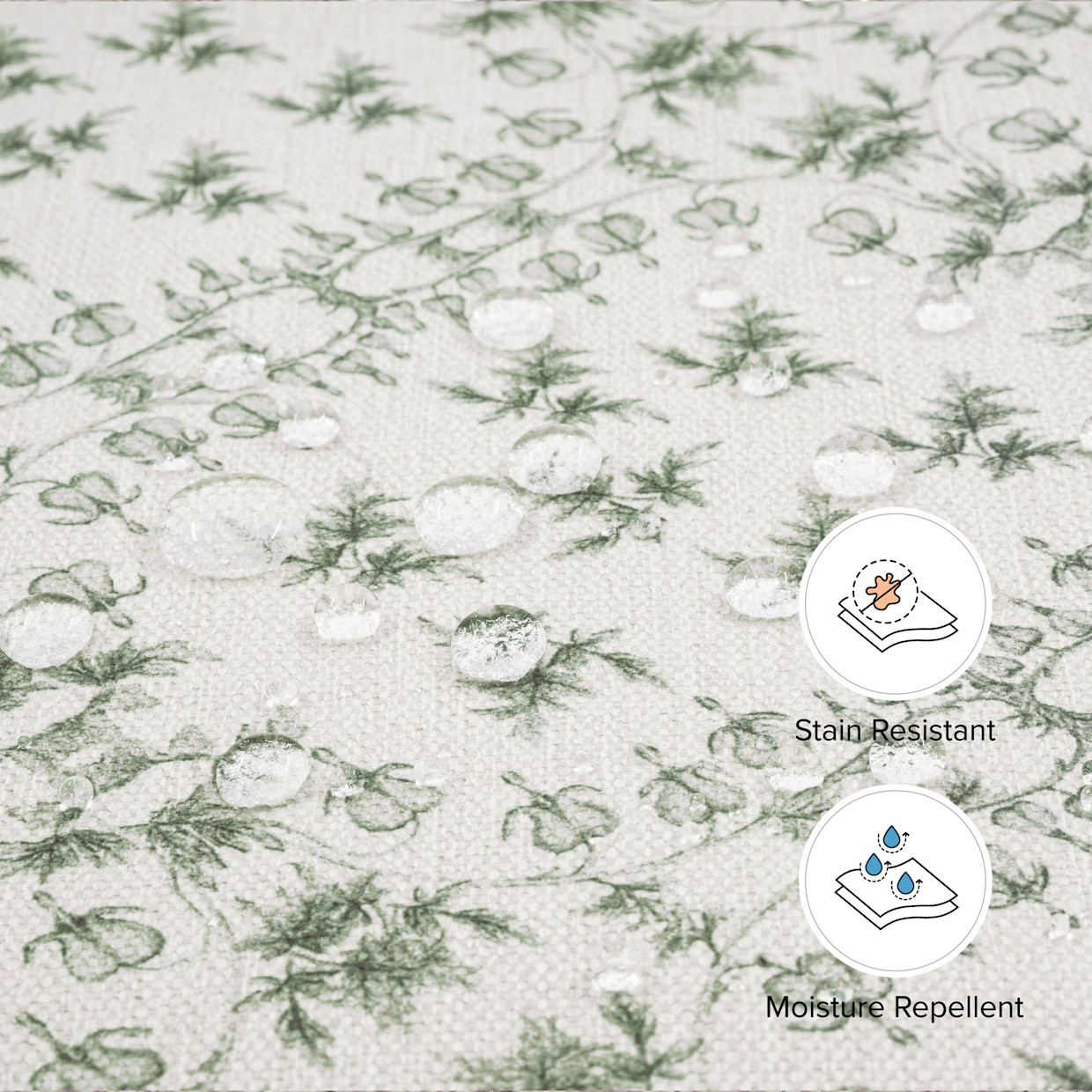 Namesake Sarah Flint x Namesake Crawford Swivel Glider - Green Lattice Performance Eco-Weave.