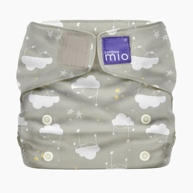 Bambino Mio Miosolo Classic Cloth Diaper - Cloud Nine, One Size (8-35 Lbs).