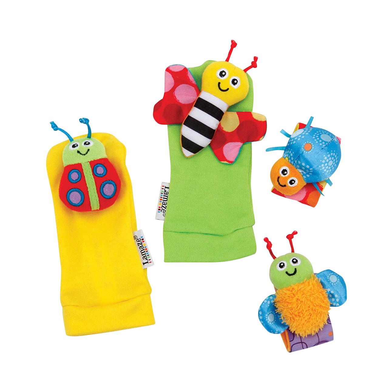 lamaze hand and foot rattles