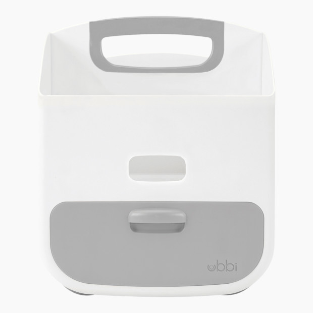 Ubbi Diaper Caddy - Grey.