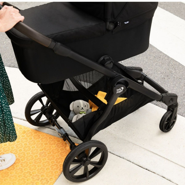 Baby Jogger Deluxe Pram for City Select 2 Stroller, Eco Collection - Lunar Black.