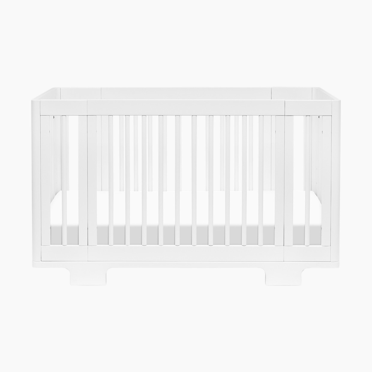 babyletto Yuzu 8-in-1 Convertible Crib with All-Stages Conversion Kits - White.