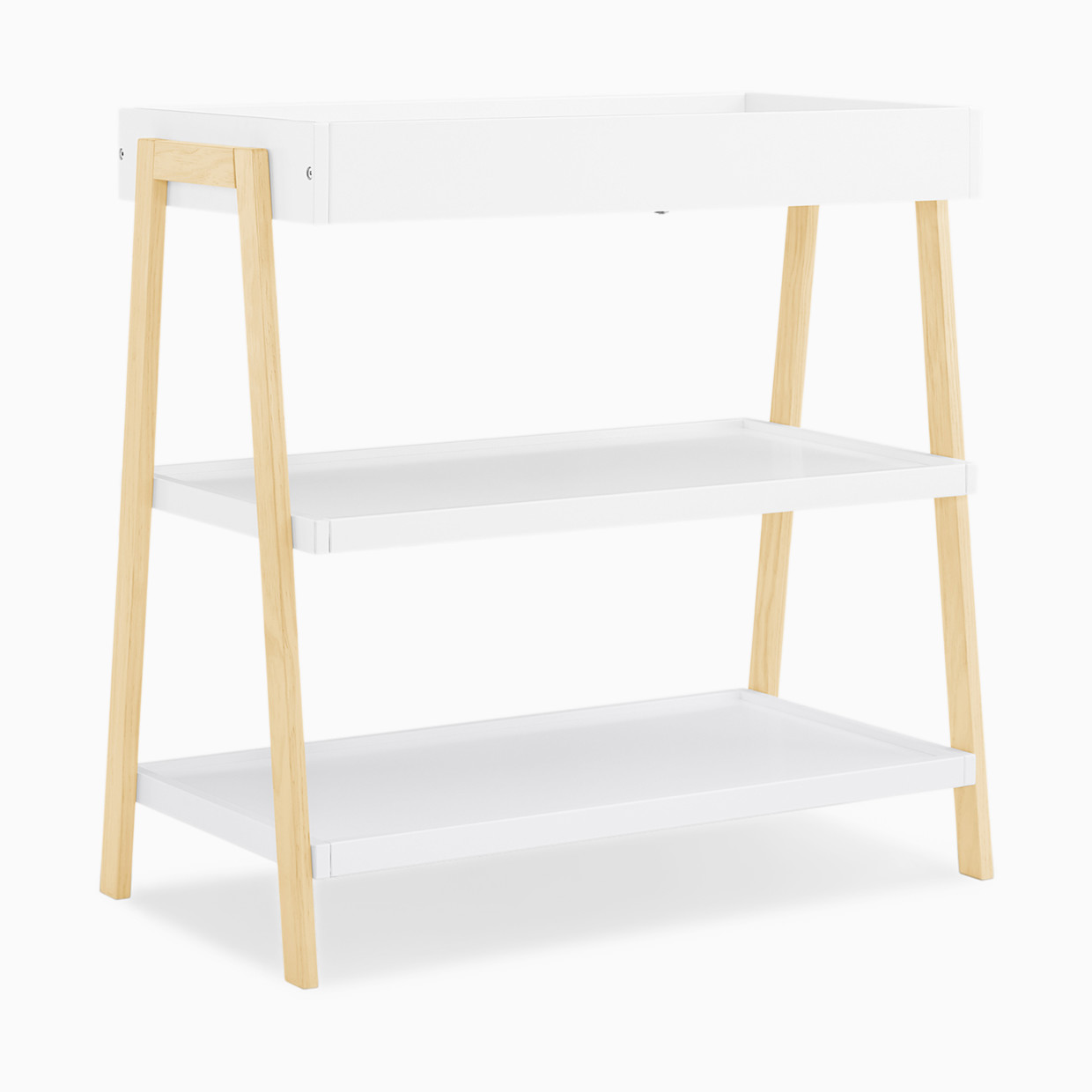 Delta Children Scout Changing Table - Bianca White/Natural.