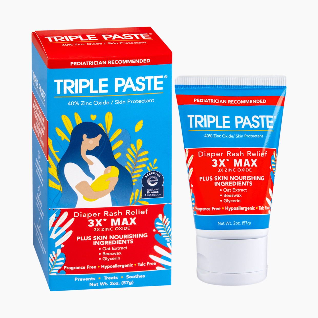 Triple Paste 3X Max Diaper Rash Ointment.