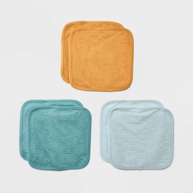 Cloud Island Washcloth Set.