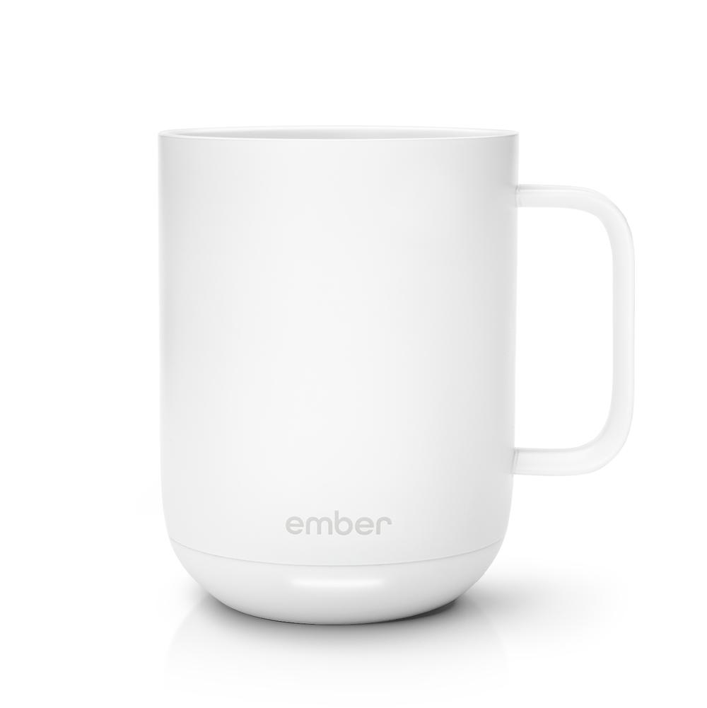 a photo of a white Ember Ceramic Mug.