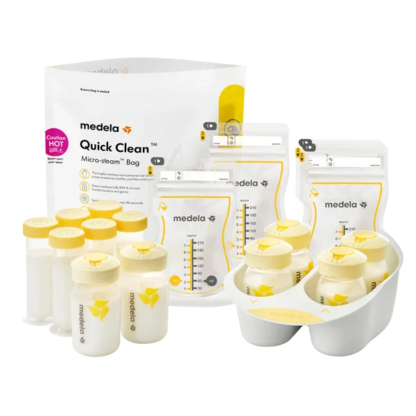 Medela Complete Breastmilk Storage Set.