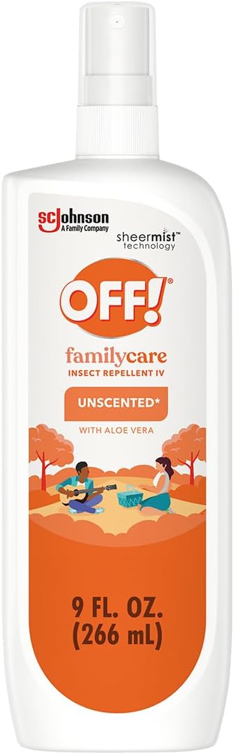 OFF! Family Care Insect & Mosquito Repellent Spritz, 7% DEET
