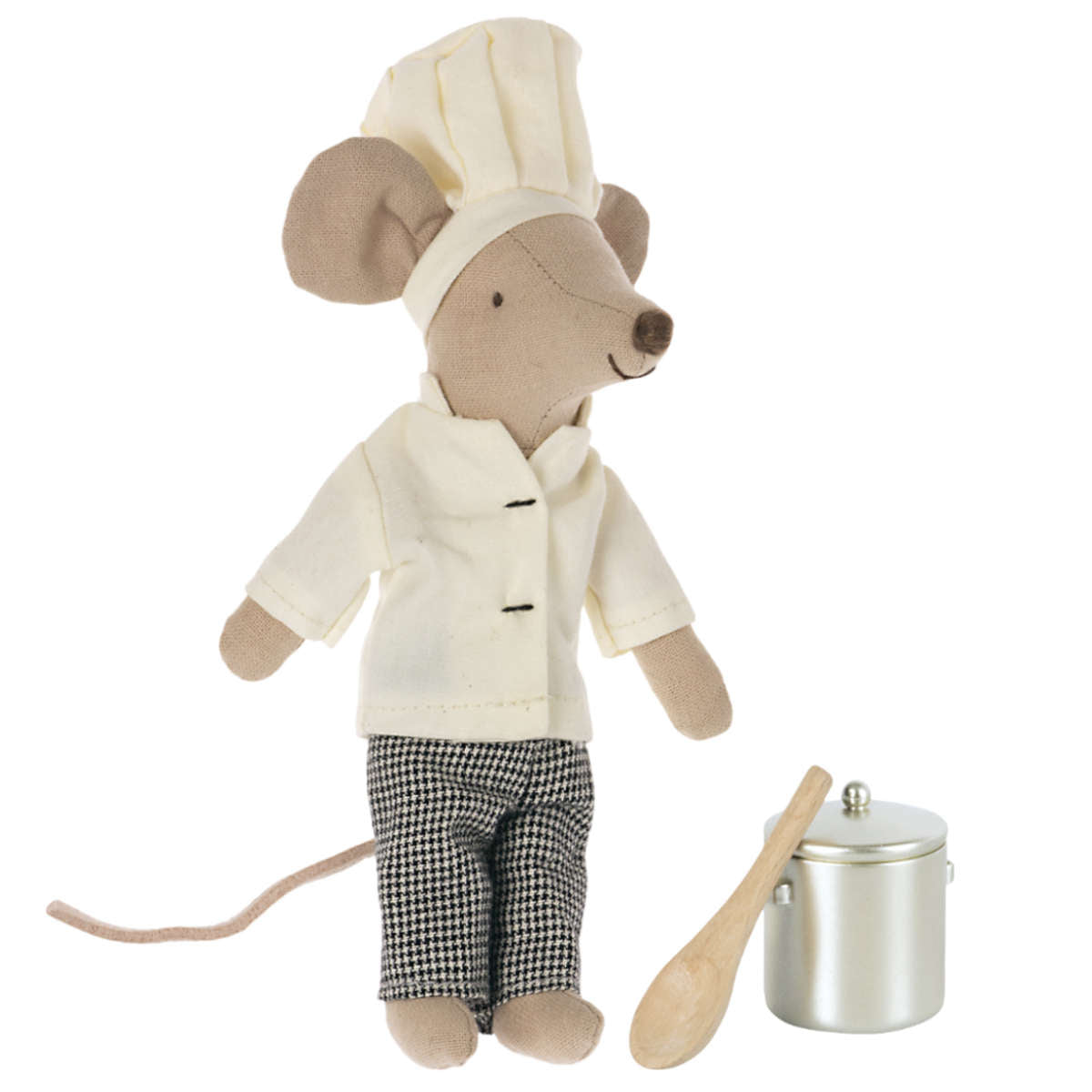 Maileg Chef Mouse with Soup Set.