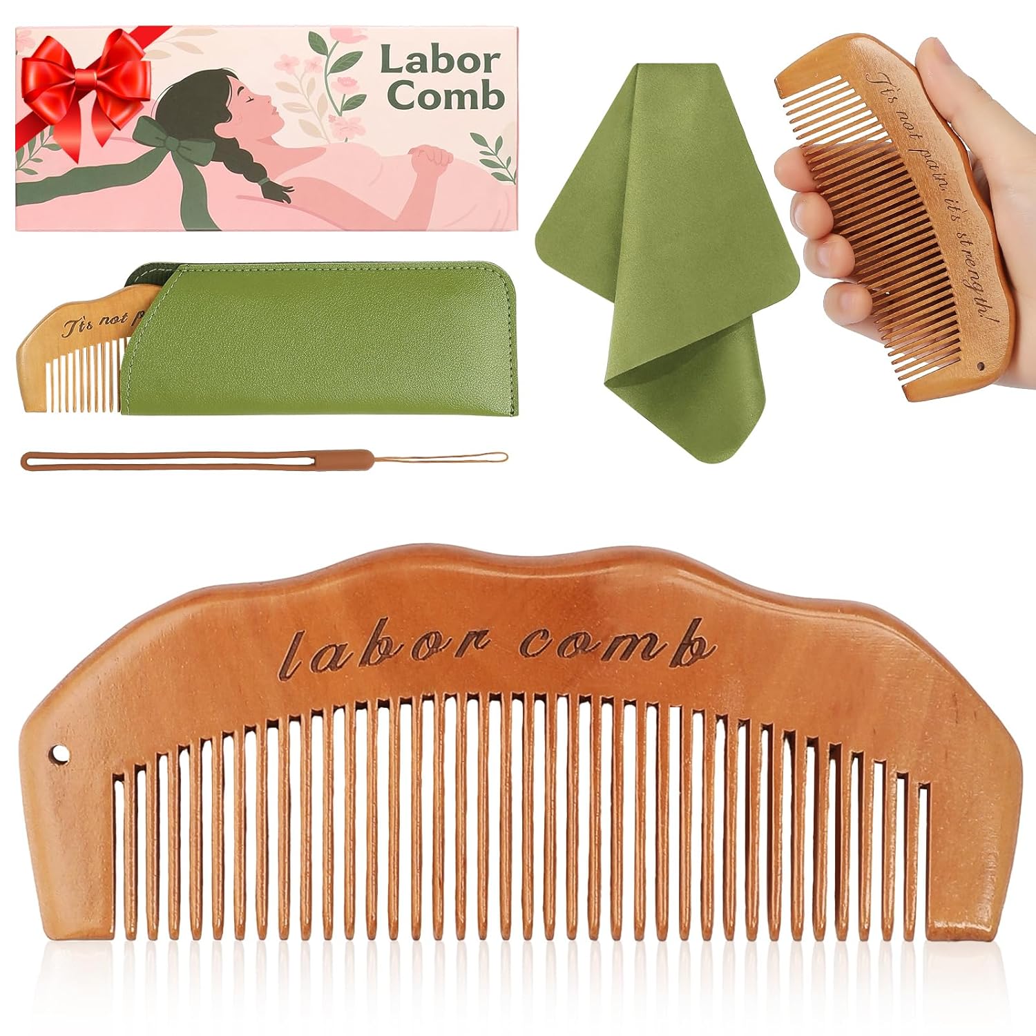 Birth Comb for Labor Pain.