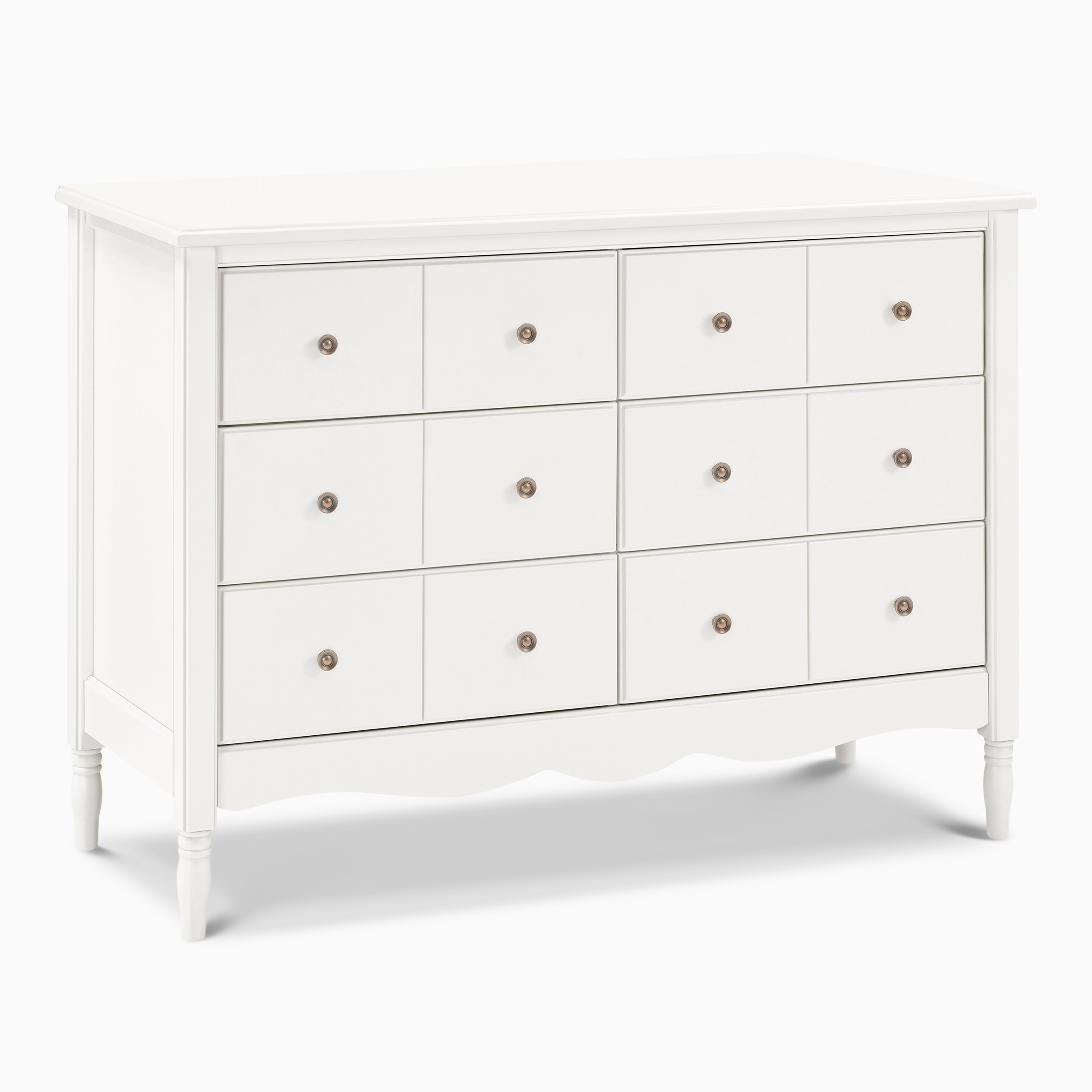 Namesake Liberty 6-Drawer Assembled Dresser - Warm White | Babylist Shop Namesake Liberty 6-Drawer Assembled Dresser - Warm White | Babylist Shop