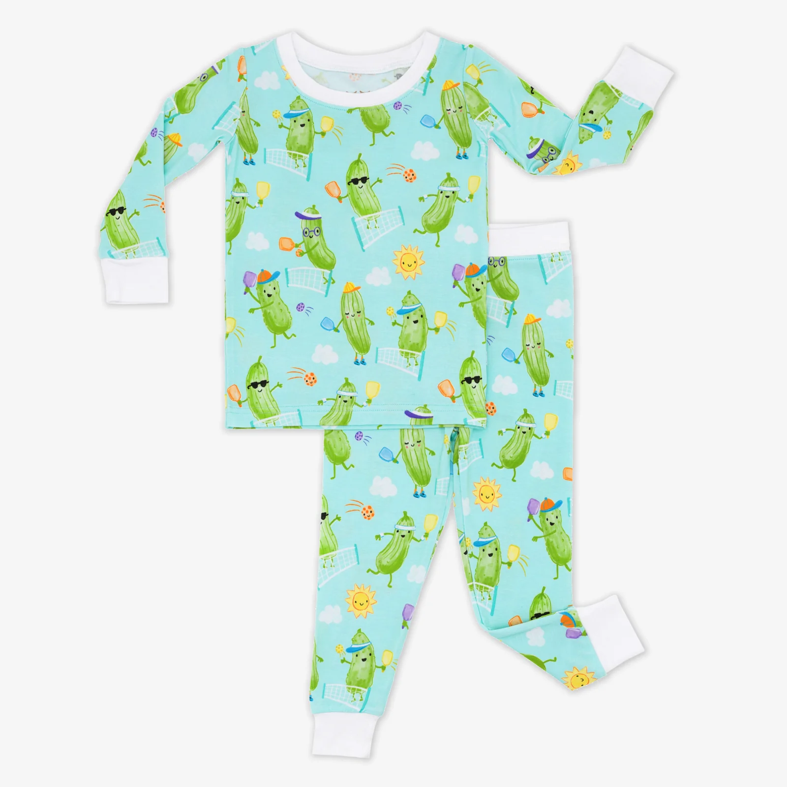 Little Sleepies Pickle Power Two-Piece Pajama Set.