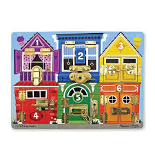 Melissa & Doug Wooden Latches Board - $17.99.