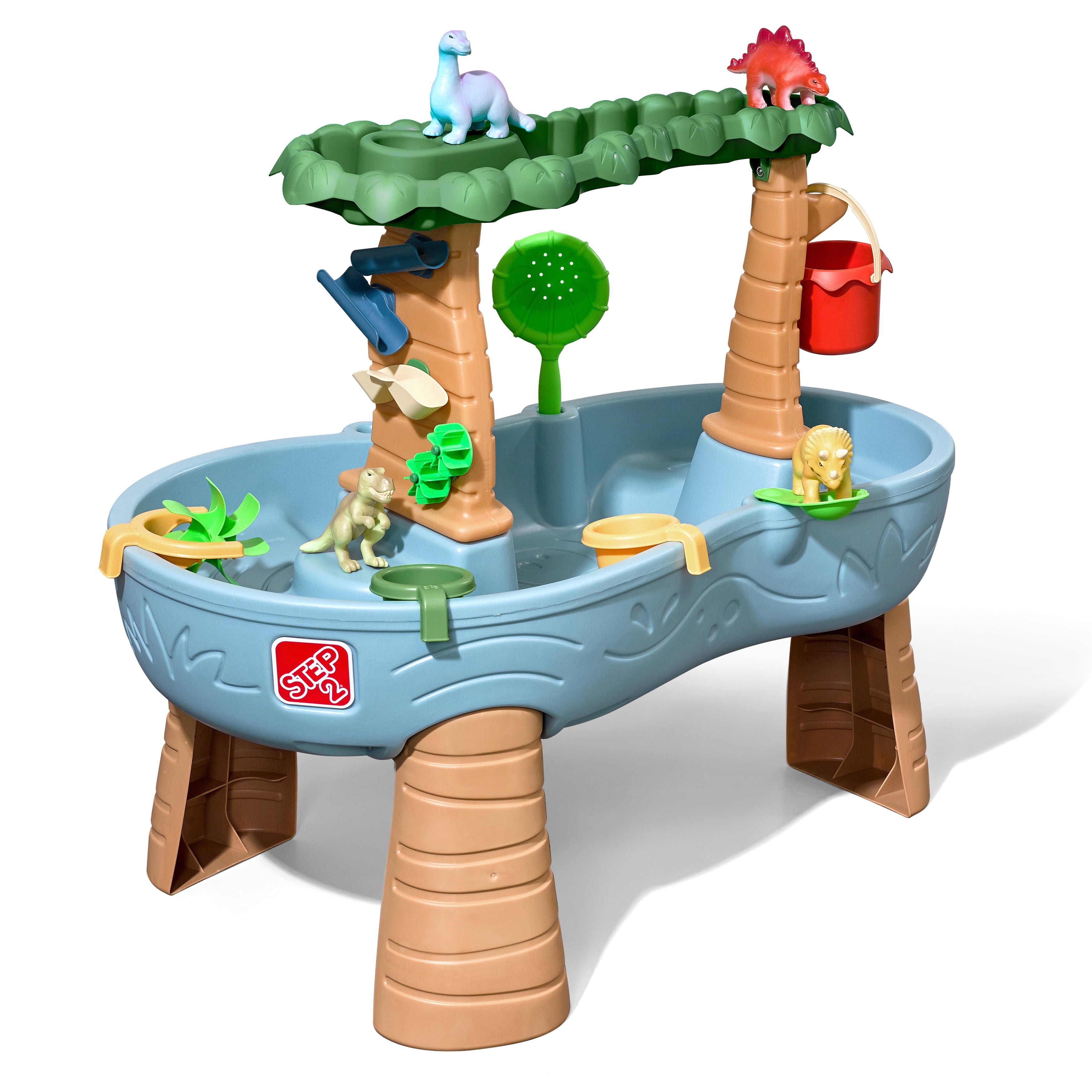Step2 Dino Showers Multi-Color Plastic Water Table.