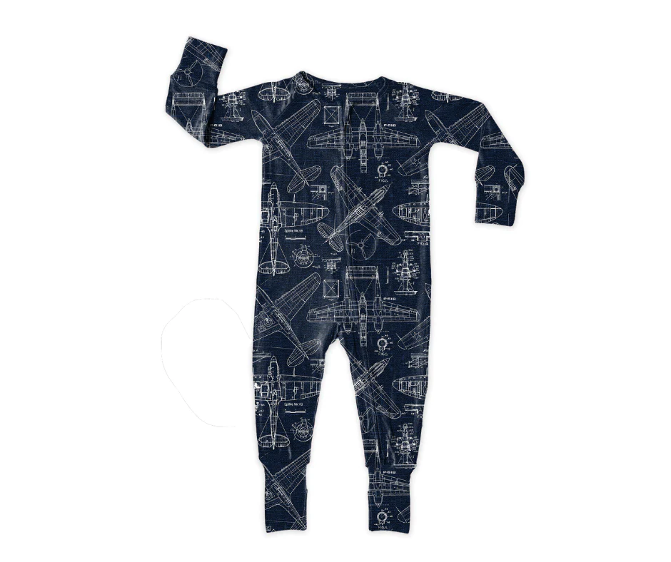 7pinesbaby Sleep and Play Rompers.