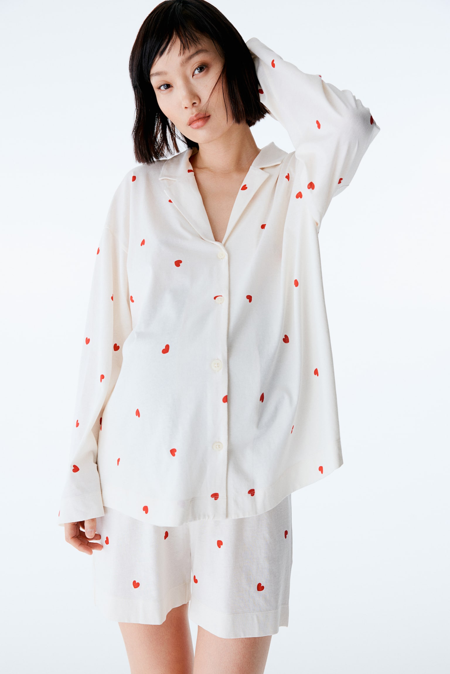 Before & After Cotton Pajamas.