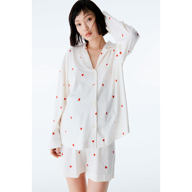 Before & After Cotton Pajamas.