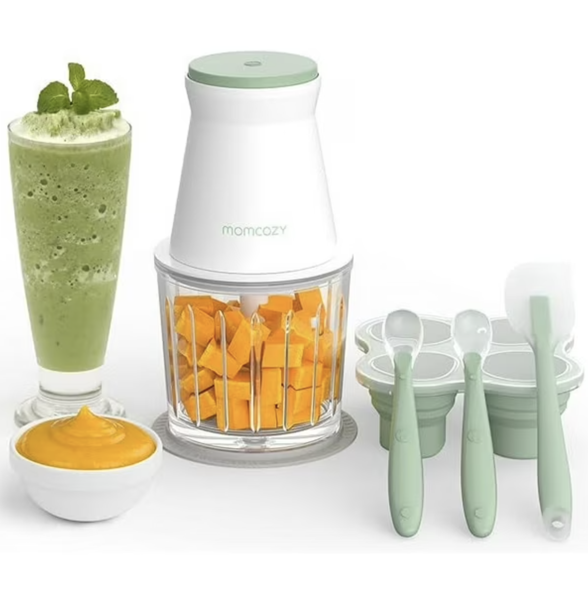 Momcozy Baby Food Maker & Puree Mixer Machine.