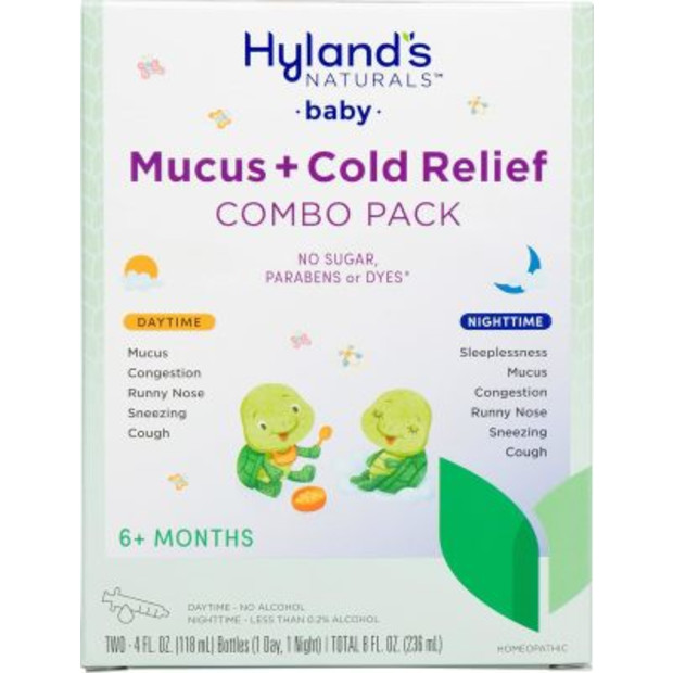 Hyland's Naturals Baby Mucus and Cold Relief.