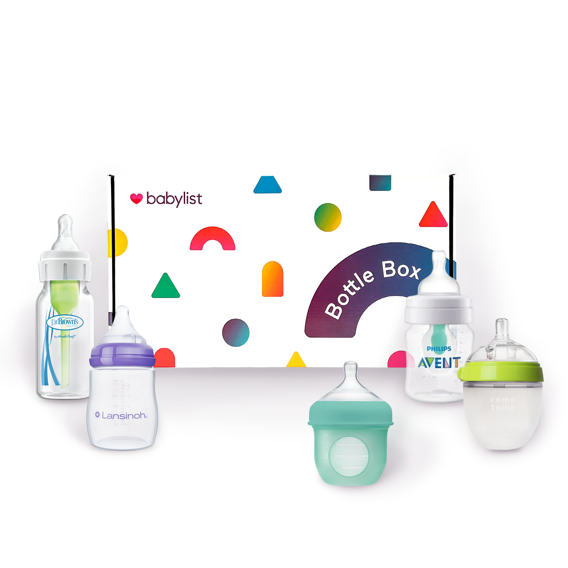 Babylist Bottle Box (5 Bottles).