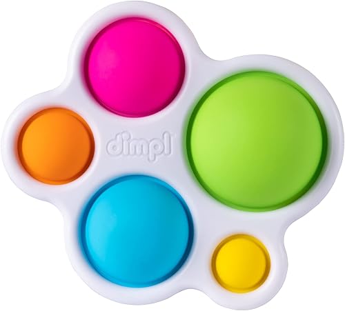 Dimpl Fat Brain Toys Original Dimpl Brand Baby Toy, Sensory Toys for Babies 10 Months+, Interactive Baby Toys, Fidget Toys, 1 Piece.